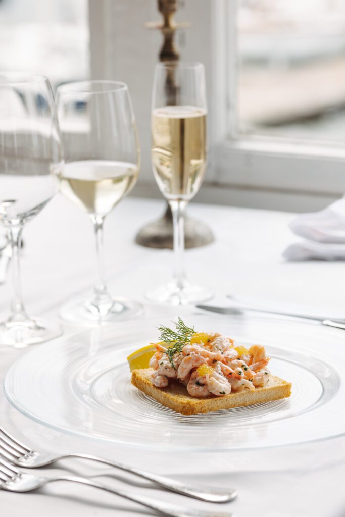 Restaurant NJK classic toast Skagen